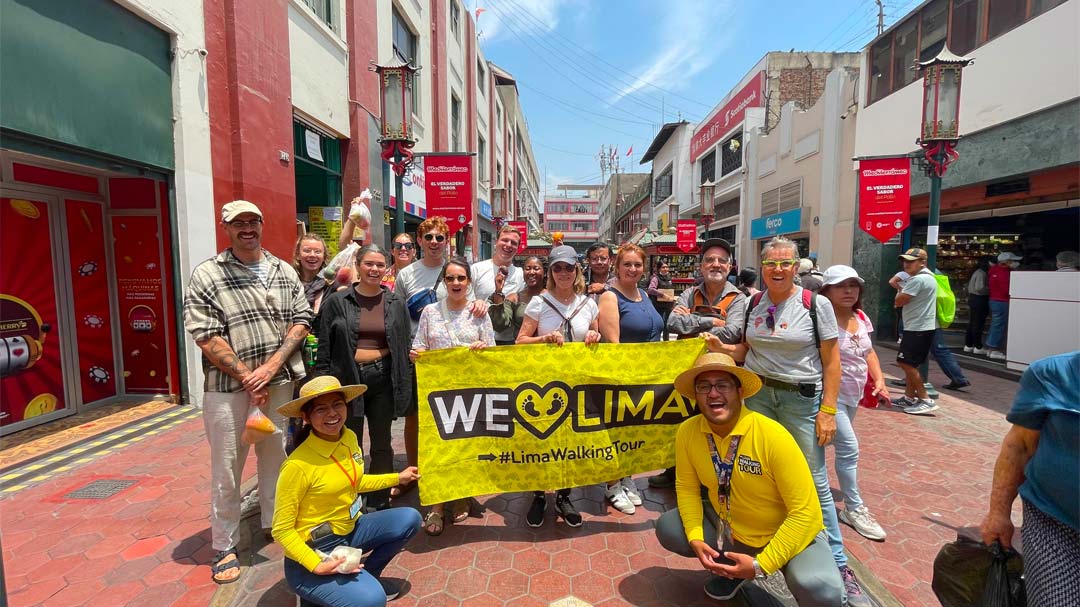 Lima Walking Tour group in Lima Center