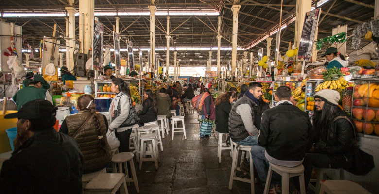Mercado en Perú